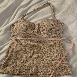 Floral Print Women's Tank Top